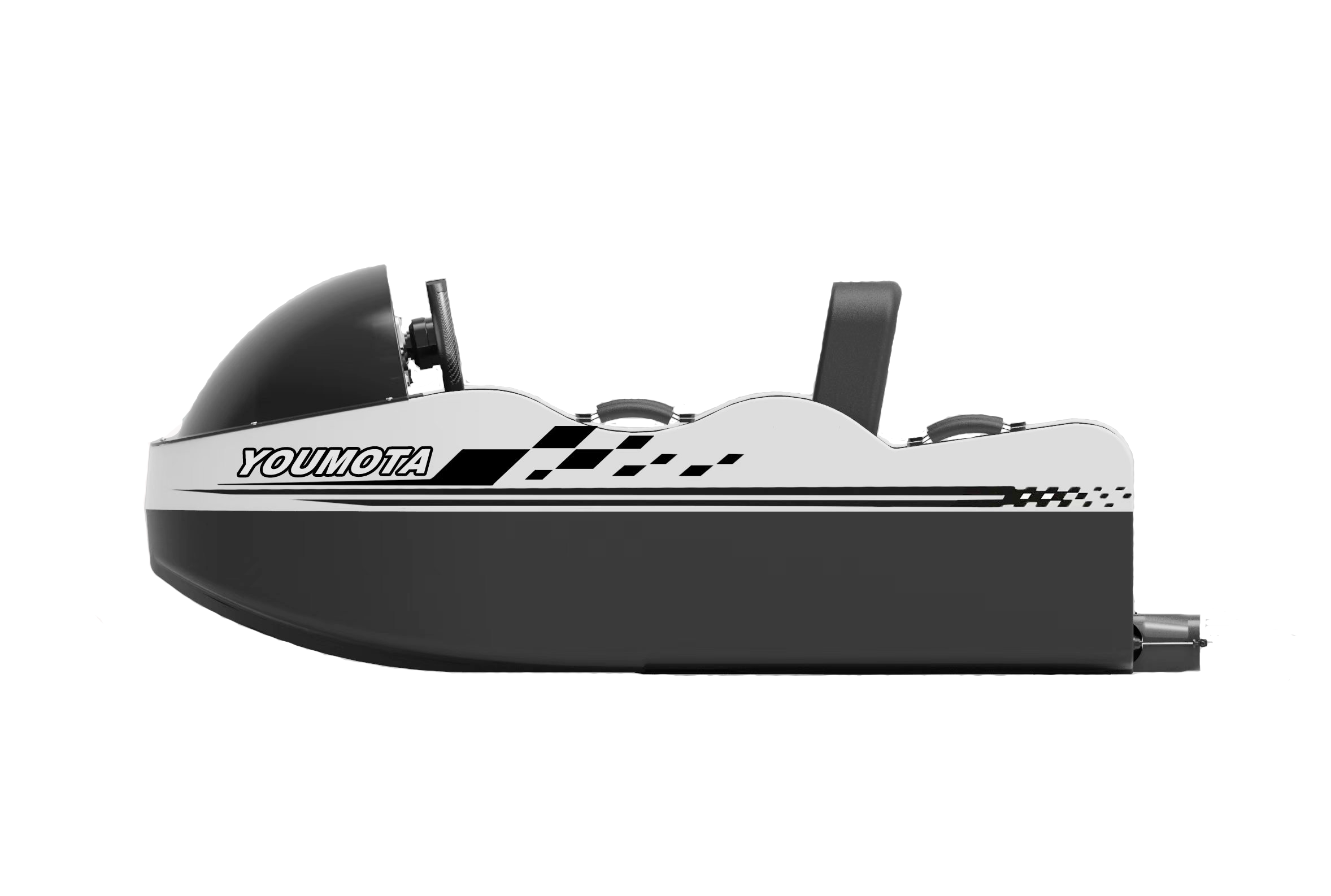 Kart boat thruster component