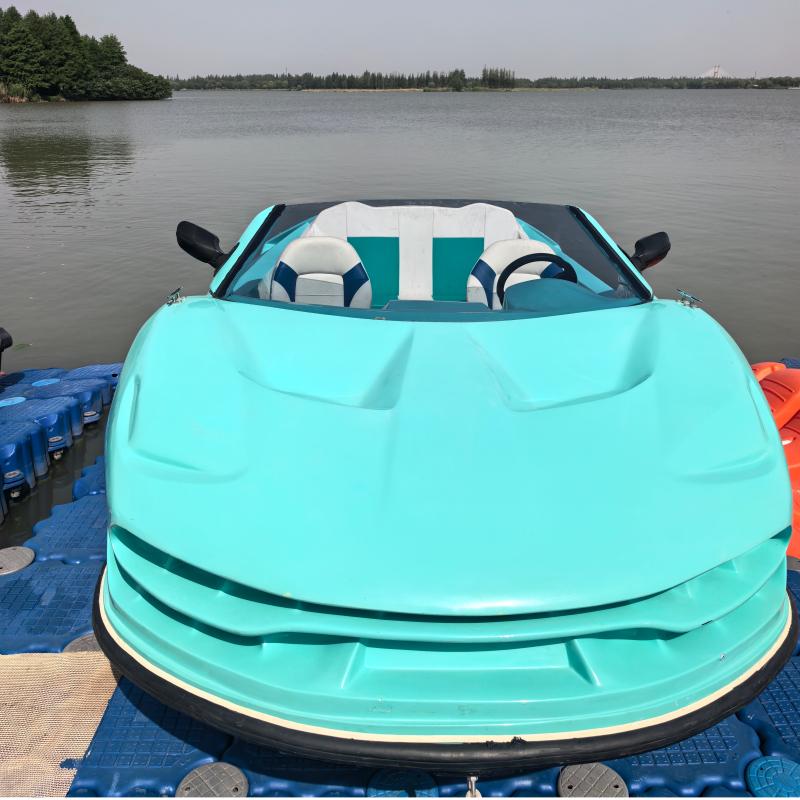 Water supercar front view