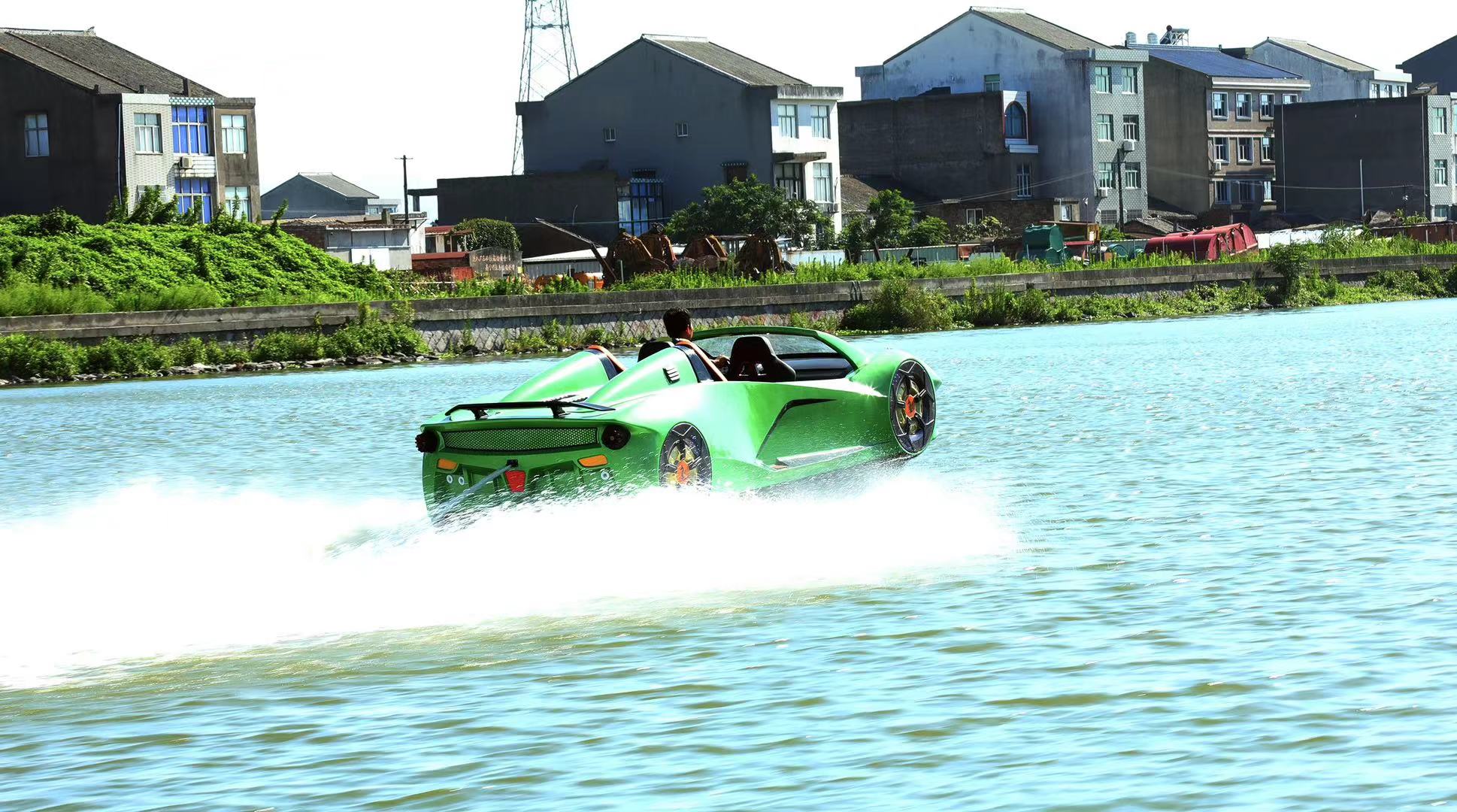 Water supercar running on water